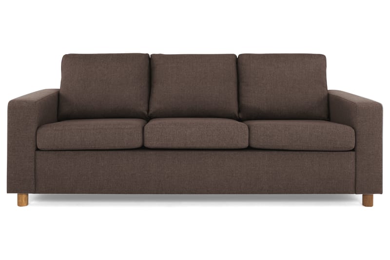Crazy 3-seters Stoffsofa - Brun - Møbler - Sofaer - 3 seter sofa