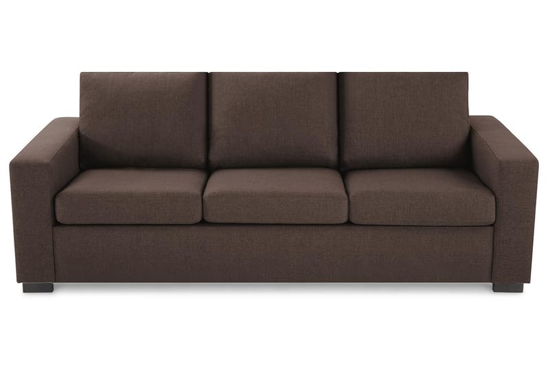 Crazy 3-seters Stoffsofa - Brun - Møbler - Sofaer - 3 seter sofa