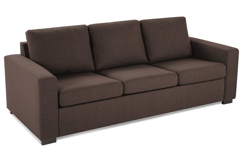 Crazy 3-seters Stoffsofa - Brun - Møbler - Sofaer - 3 seter sofa