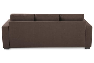 Crazy 3-seters Stoffsofa - Brun - Møbler - Sofaer - 3 seter sofa