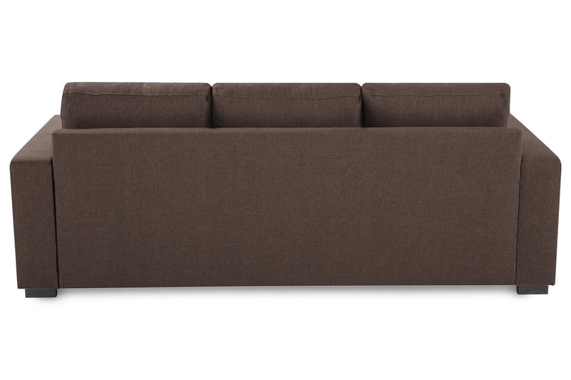 Crazy 3-seters Stoffsofa - Brun - Møbler - Sofaer - 3 seter sofa