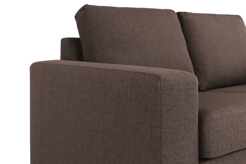 Crazy 3-seters Stoffsofa - Brun - Møbler - Sofaer - 3 seter sofa