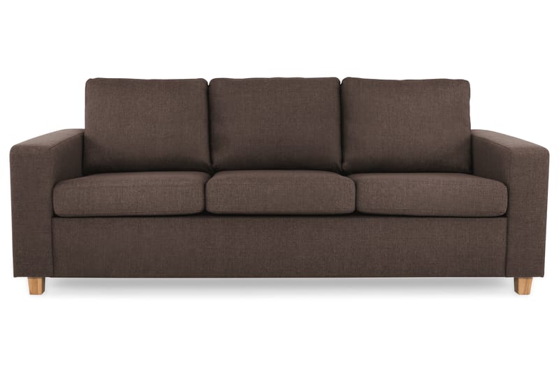 Crazy 3-seters Stoffsofa - Brun - Møbler - Sofaer - 3 seter sofa