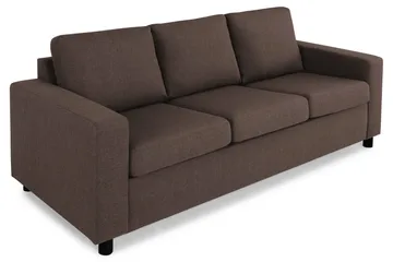 Crazy 3-seters Stoffsofa - Brun - Møbler - Sofaer - 3 seter sofa
