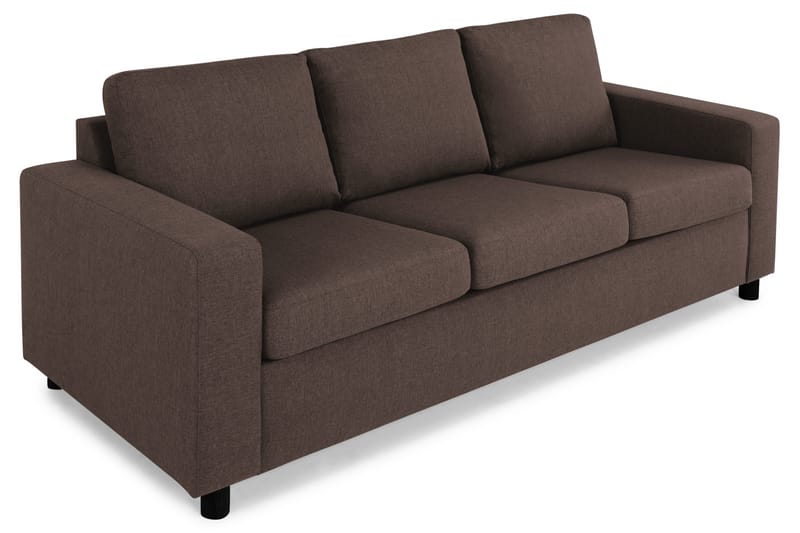 Crazy 3-seters Stoffsofa - Brun - Møbler - Sofaer - 3 seter sofa