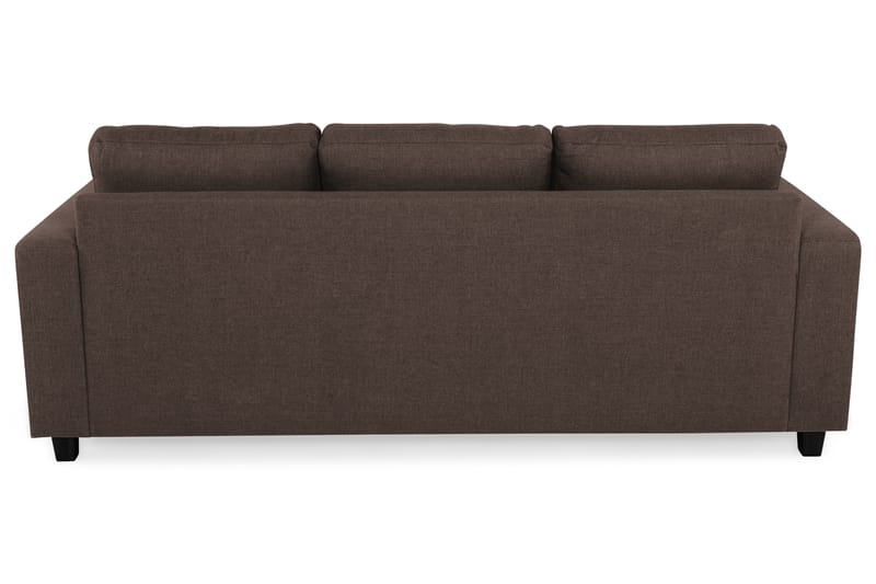 Crazy 3-seters Stoffsofa - Brun - Møbler - Sofaer - 3 seter sofa