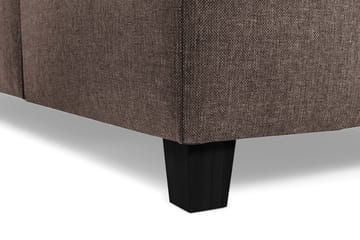 Crazy 3-seters Stoffsofa - Brun - Møbler - Sofaer - 3 seter sofa