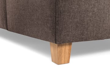 Crazy 3-seters Stoffsofa - Brun - Møbler - Sofaer - 3 seter sofa