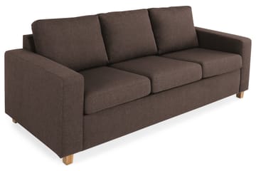 Crazy 3-seters Stoffsofa - Brun - Møbler - Sofaer - 3 seter sofa