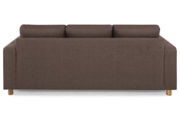 Crazy 3-seters Stoffsofa - Brun - Møbler - Sofaer - 3 seter sofa