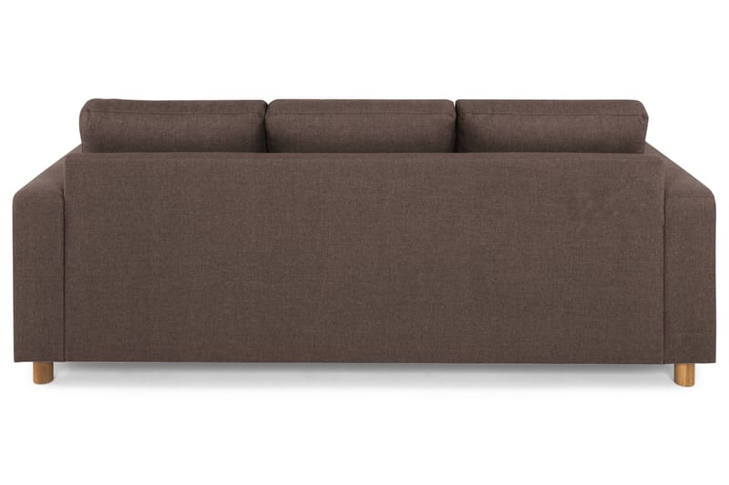 Crazy 3-seters Stoffsofa - Brun - Møbler - Sofaer - 3 seter sofa