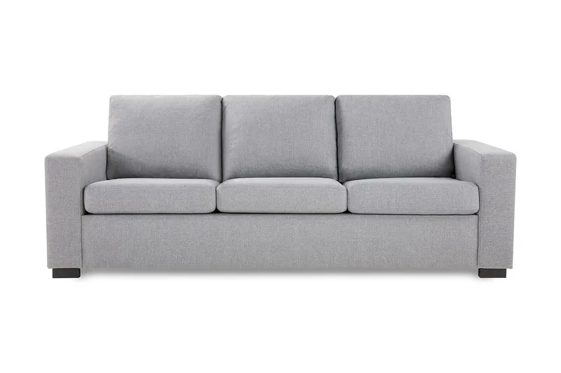 Crazy 3-seters Stoffsofa - Grå - Møbler - Sofaer - 3 seter sofa