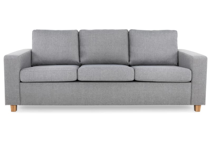 Crazy 3-seters Stoffsofa - Grå - Møbler - Sofaer - 3 seter sofa