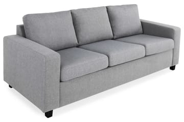 Crazy 3-seters Stoffsofa - Grå - Møbler - Sofaer - 3 seter sofa