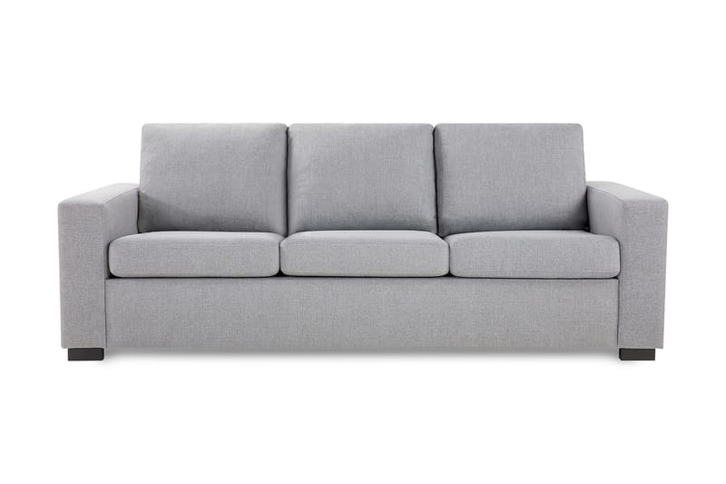 Crazy 3-seters Stoffsofa - Grå - Møbler - Sofaer - 3 seter sofa