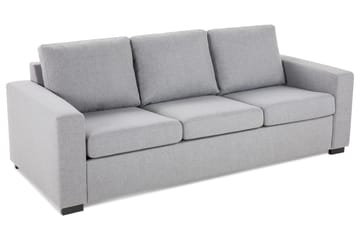 Crazy 3-seters Stoffsofa - Grå - Møbler - Sofaer - 3 seter sofa