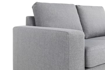 Crazy 3-seters Stoffsofa - Grå - Møbler - Sofaer - 3 seter sofa