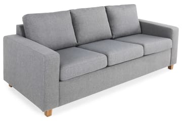 Crazy 3-seters Stoffsofa - Grå - Møbler - Sofaer - 3 seter sofa