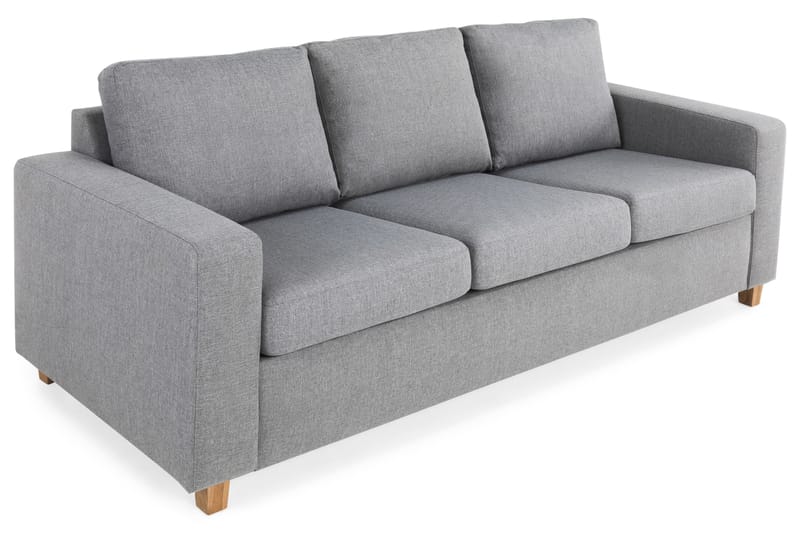 Crazy 3-seters Stoffsofa - Grå - Møbler - Sofaer - 3 seter sofa
