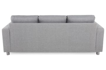 Crazy 3-seters Stoffsofa - Grå - Møbler - Sofaer - 3 seter sofa