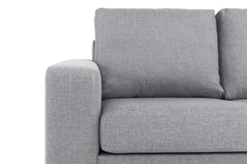 Crazy 3-seters Stoffsofa - Grå - Møbler - Sofaer - 3 seter sofa