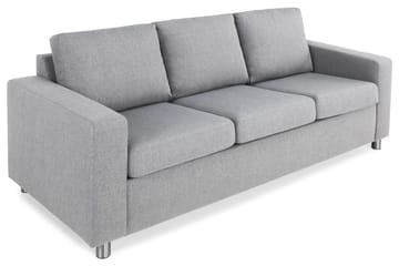 Crazy 3-seters Stoffsofa - Grå - Møbler - Sofaer - 3 seter sofa