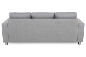 Crazy 3-seters Stoffsofa - Grå - Møbler - Sofaer - 3 seter sofa