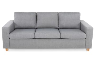 Crazy 3-seters Stoffsofa - Grå - Møbler - Sofaer - 3 seter sofa