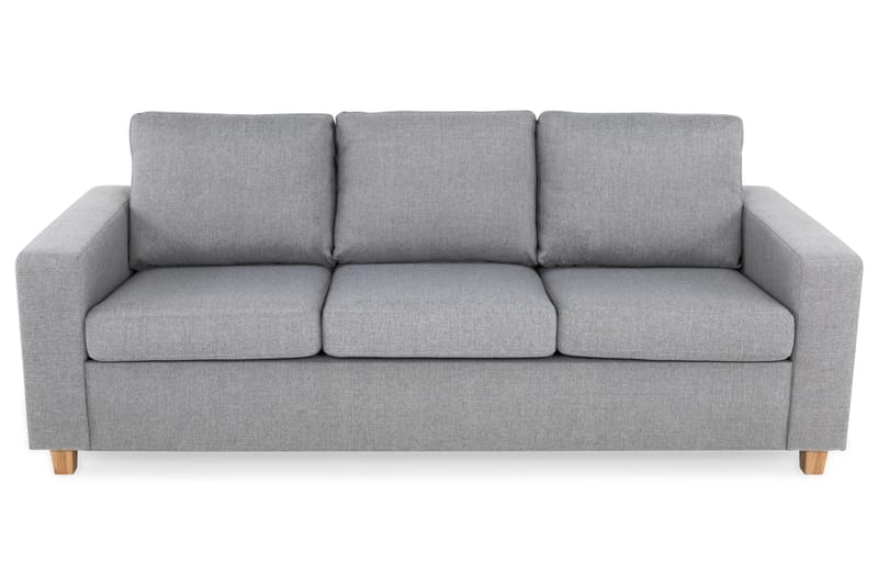 Crazy 3-seters Stoffsofa - Grå - Møbler - Sofaer - 3 seter sofa