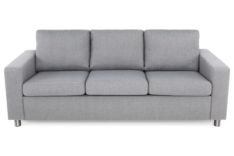 Crazy 3-seters Stoffsofa - Grå - Møbler - Sofaer - 3 seter sofa