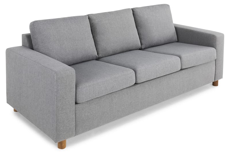 Crazy 3-seters Stoffsofa - Grå - Møbler - Sofaer - 3 seter sofa