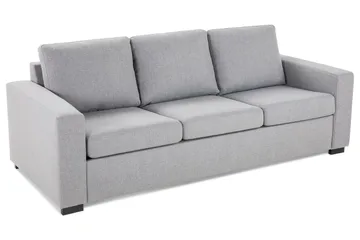 Crazy 3-seters Stoffsofa - Grå - Møbler - Sofaer - 3 seter sofa