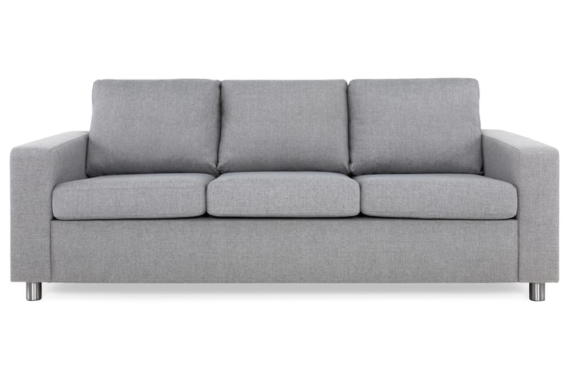 Crazy 3-seters Stoffsofa - Grå - Møbler - Sofaer - 3 seter sofa