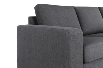 Crazy 3-seters Stoffsofa - Mørk grå - Møbler - Sofaer - 3 seter sofa