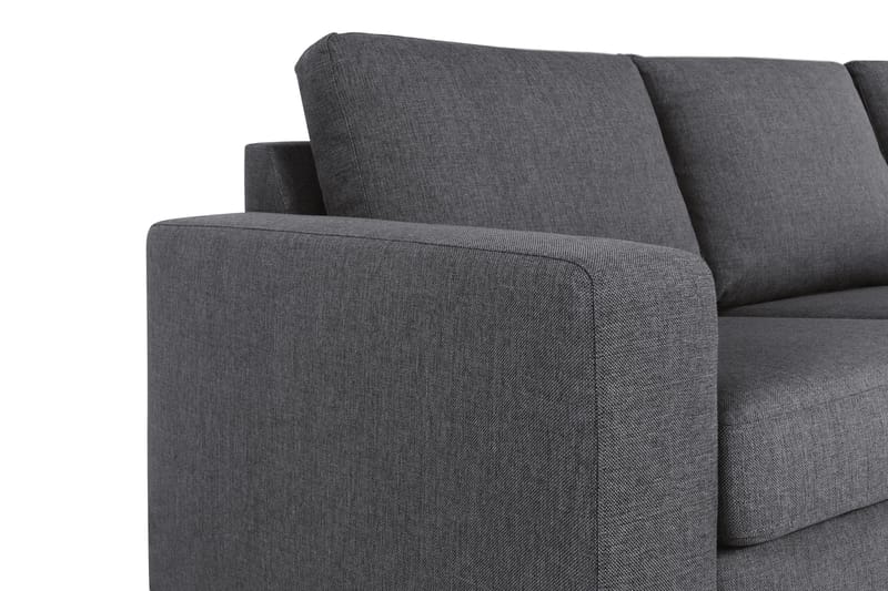 Crazy 3-seters Stoffsofa - Mørk grå - Møbler - Sofaer - 3 seter sofa