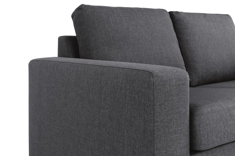 Crazy 3-seters Stoffsofa - Mørk grå - Møbler - Sofaer - 3 seter sofa
