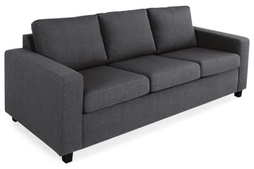 Crazy 3-seters Stoffsofa - Mørk grå - Møbler - Sofaer - 3 seter sofa