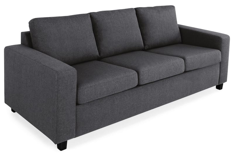 Crazy 3-seters Stoffsofa - Mørk grå - Møbler - Sofaer - 3 seter sofa