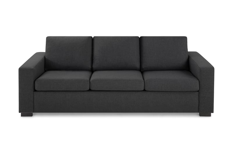 Crazy 3-seters Stoffsofa - Mørk grå - Møbler - Sofaer - 3 seter sofa