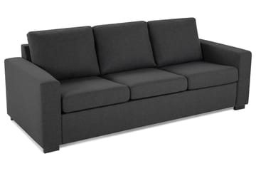 Crazy 3-seters Stoffsofa - Mørk grå - Møbler - Sofaer - 3 seter sofa