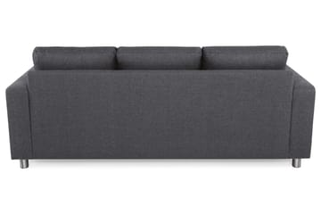 Crazy 3-seters Stoffsofa - Mørk grå - Møbler - Sofaer - 3 seter sofa