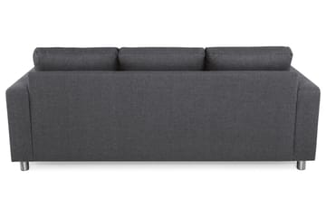 Crazy 3-seters Stoffsofa - Mørk grå - Møbler - Sofaer - 3 seter sofa