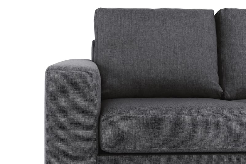 Crazy 3-seters Stoffsofa - Mørk grå - Møbler - Sofaer - 3 seter sofa
