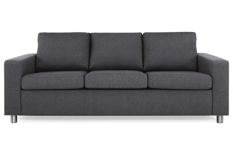 Crazy 3-seters Stoffsofa - Mørk grå - Møbler - Sofaer - 3 seter sofa