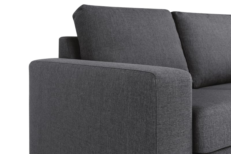 Crazy 3-seters Stoffsofa - Mørk grå - Møbler - Sofaer - 3 seter sofa