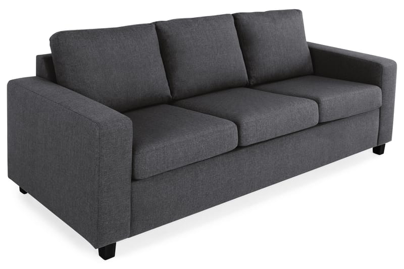 Crazy 3-seters Stoffsofa - Mørk grå - Møbler - Sofaer - 3 seter sofa