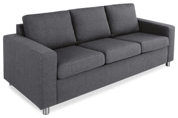 Crazy 3-seters Stoffsofa - Mørk grå - Møbler - Sofaer - 3 seter sofa