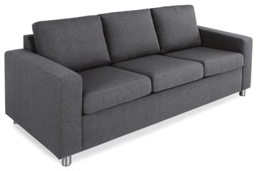 Crazy 3-seters Stoffsofa - Mørk grå - Møbler - Sofaer - 3 seter sofa