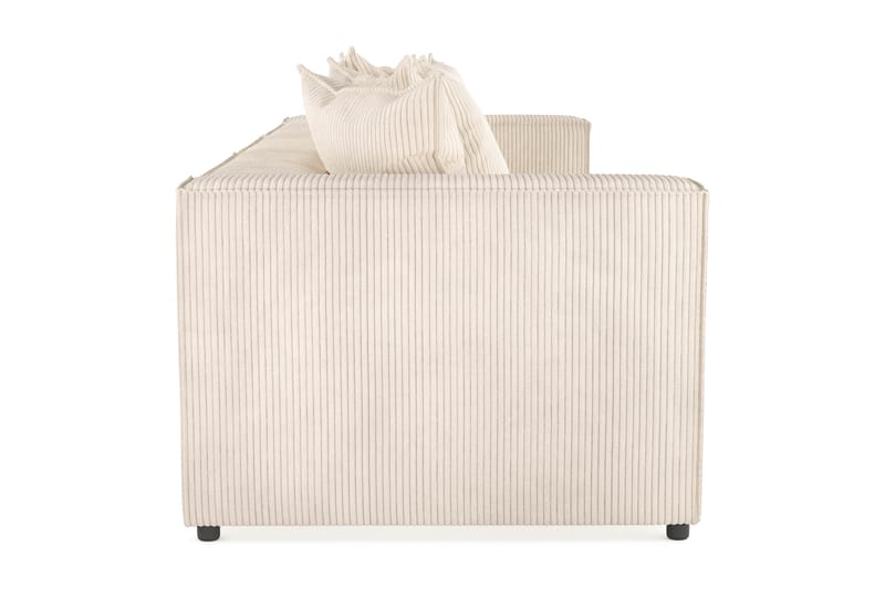 Cubo 4-seters Dyp Modulsofa i Manchester - Beige - Møbler - Sofaer - 3 seter sofa