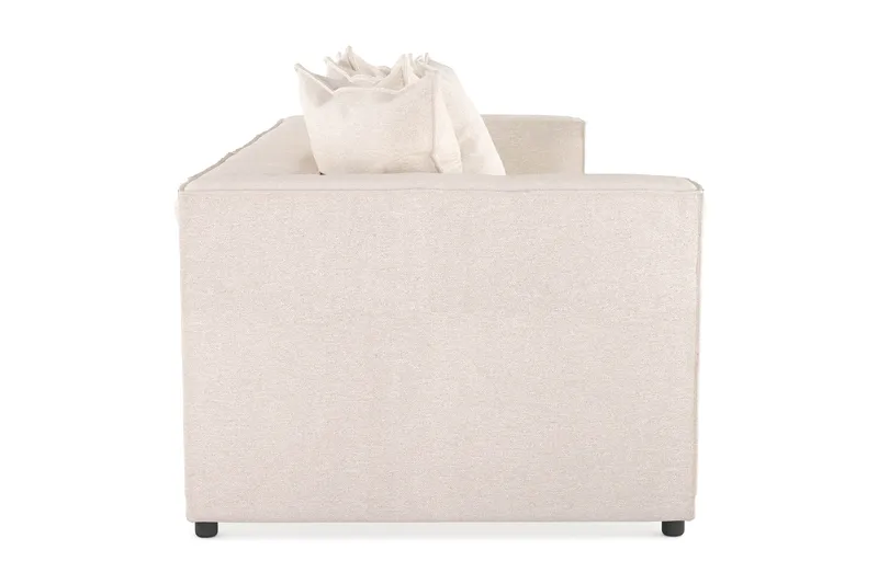 Cubo 4-seters Dyp Modulsofa i Stoff - Beige - Møbler - Sofaer - 3 seter sofa
